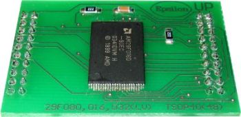 EzO Adapter 8-bit flash Board TSOP40(48) z pami�ci� Am29F016 (TSOP48)
