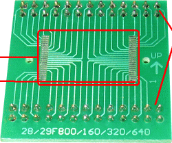 EzO Adapter 29x800 TSOP48