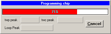 Willem Eprom Prog -Programming progress